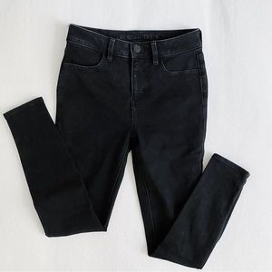 American Eagle Dream High Waisted Jegging Black 4 Short